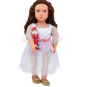 NEW Our Generation Clara Doll Nutcracker Ballet Dance 18” Doll Toy